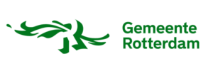 Gemeente Rotterdam logo.